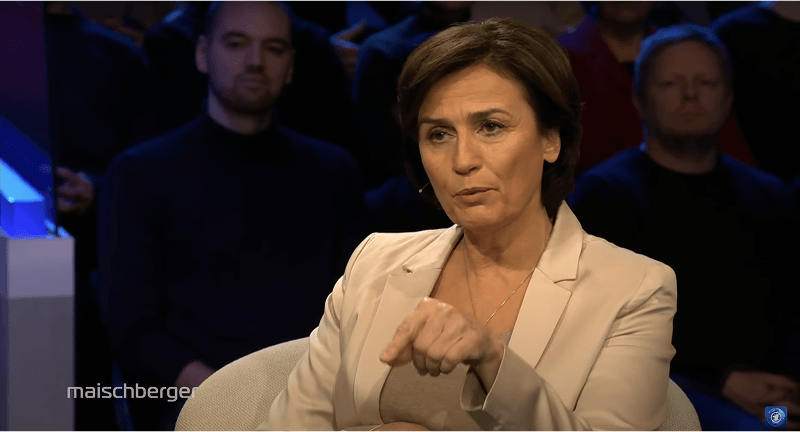 Sandra Maischberger zeigt Skepsis
